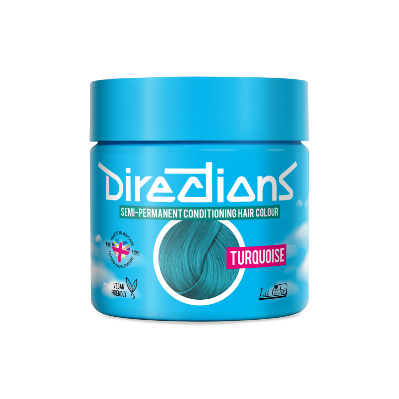 La Riche Directions Hair Dye Colour Semi Permanent - Turquoise - 88 ml / 30 oz