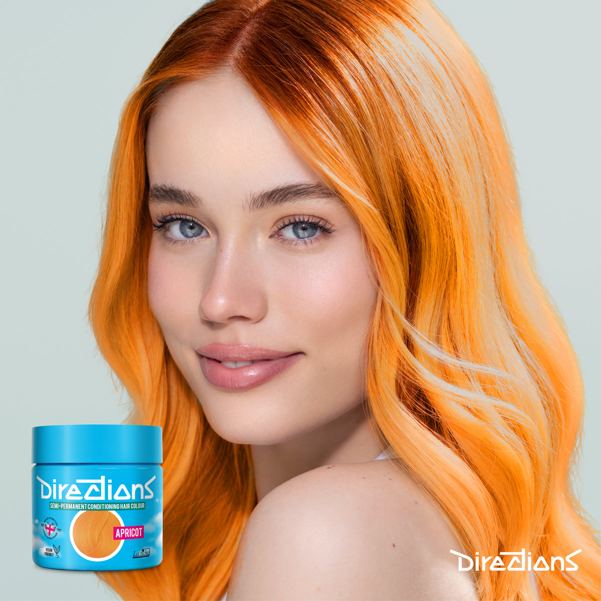 La Riche Directions Hair Dye Color Semi Permanent - Apricot - 88 ml / 30 oz
