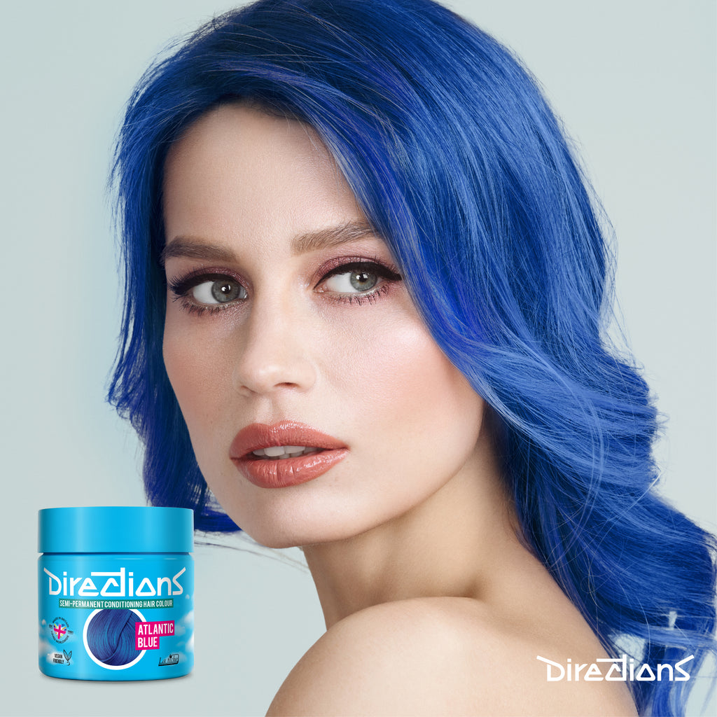 La Riche Directions Hair Dye Color Semi Permanent - Atlantic Blue - 100 ml / 3 oz