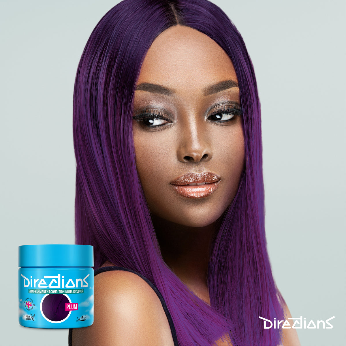 La Riche Directions Hair Dye Colour Semi Permanent - Plum - 88 ml / 30 oz