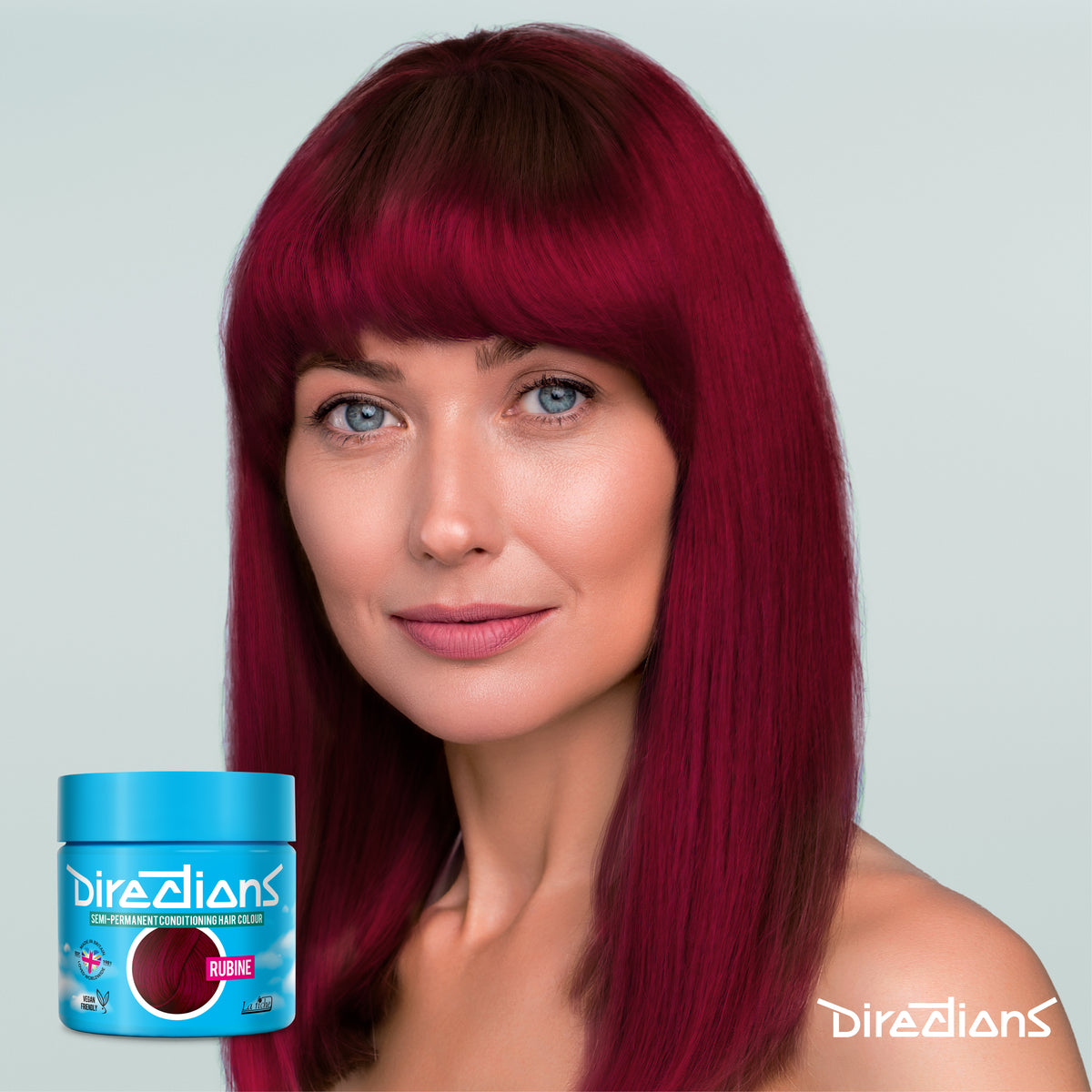 La Riche Directions Hair Dye Colour Semi Permanent - Rubine - 88 ml / 30 oz
