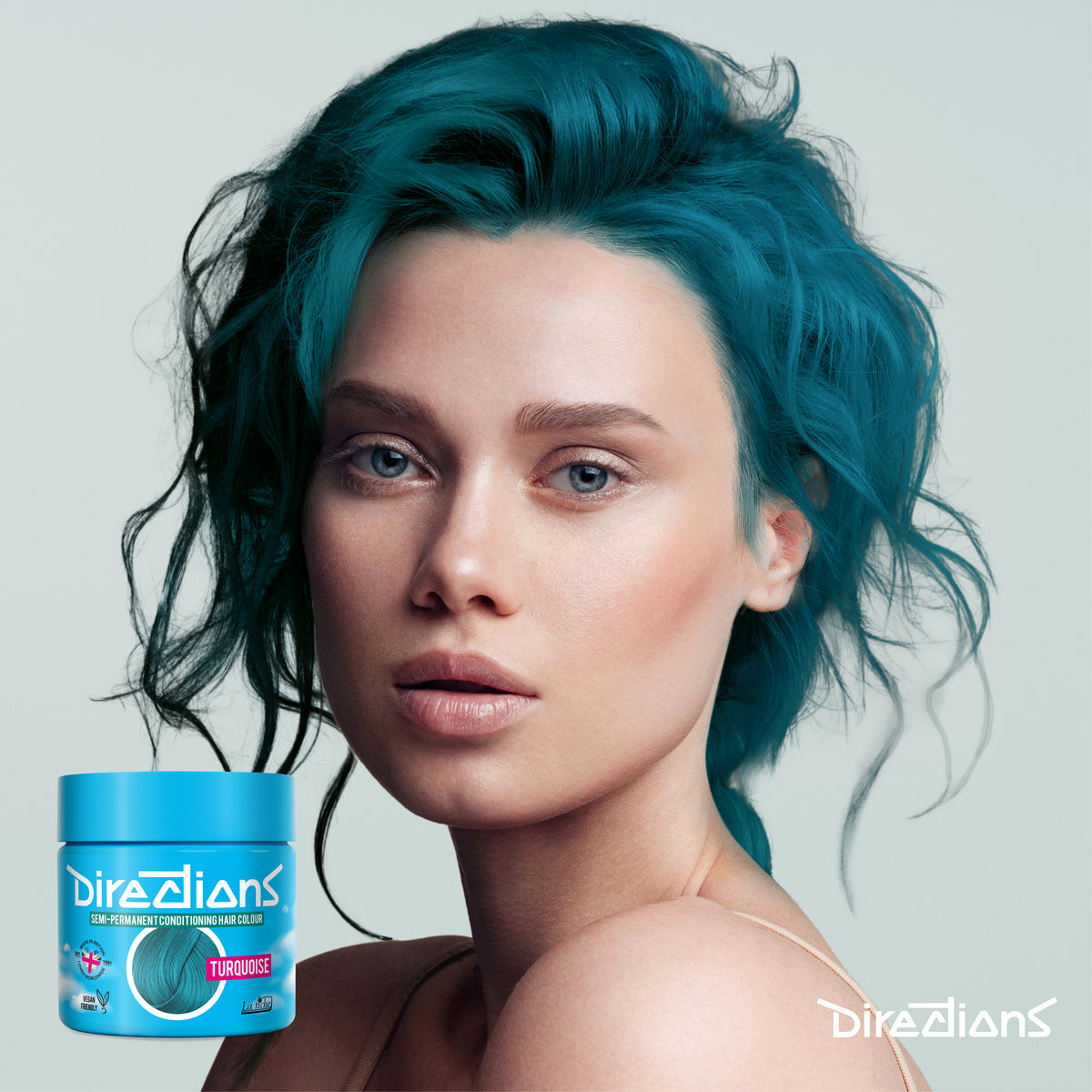 La Riche Directions Hair Dye Colour Semi Permanent - Turquoise - 88 ml / 30 oz